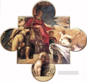 Ceres rinde homenaje al Renacimiento veneciano Paolo Veronese Pinturas al óleo